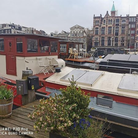 Waterloo Square River Vieuw Houseboat Amsterdam Eksteriør bilde