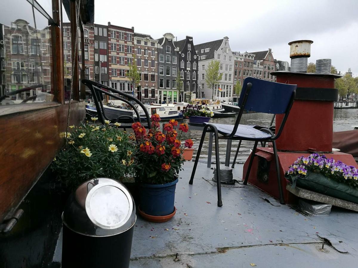 Waterloo Square River Vieuw Houseboat Amsterdam Eksteriør bilde